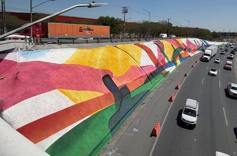 Waterford artist paints mural on Mexican motorway - News