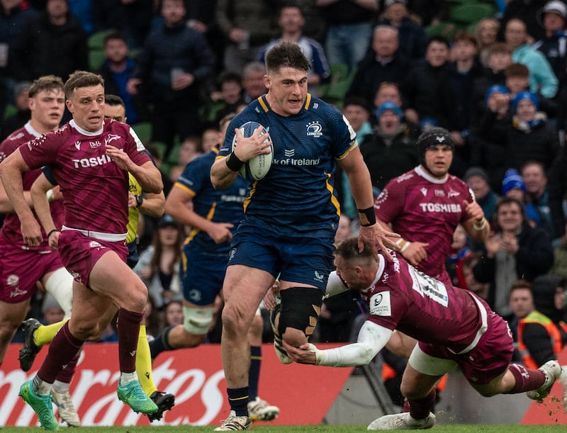 Dan Sheehan's versatility could prove a valuable asset to Leinster as they pursue another Champions Cup. Photograph: Dan Clohessy/Inpho