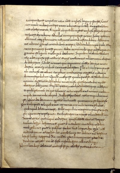 A copy of the oldest known poem in English, Caedmon's Hymn has been found by Trinity College Dublin researchers