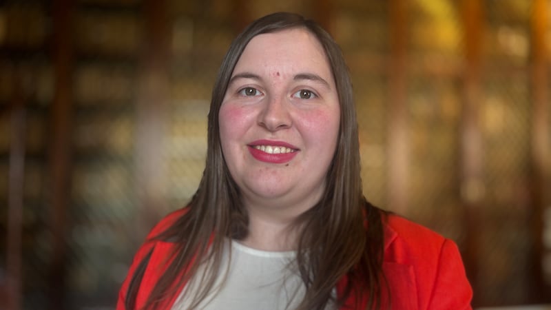 Autism ambassador Niamh Biddulph at the launch of the charity AsIAm Same Chance report.