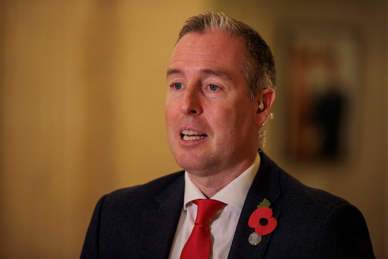Stormont Education Minister Paul Givan. Photograph: Liam McBurney/PA Wire