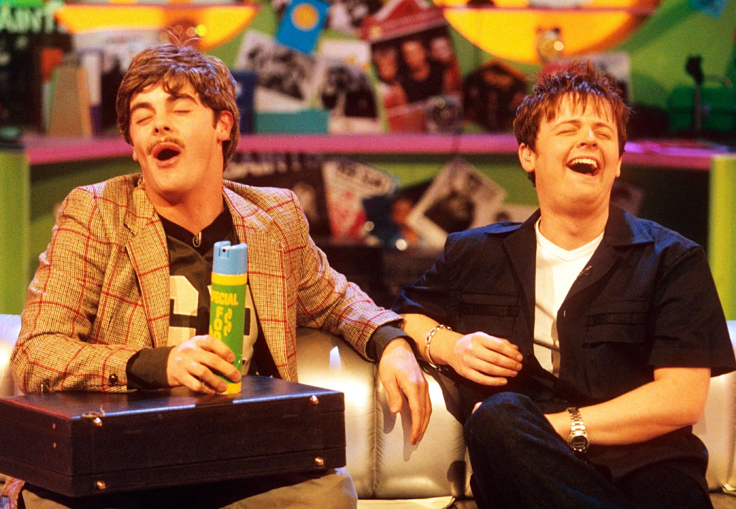 Ant and Dec with Cat Deeley on SMTV.