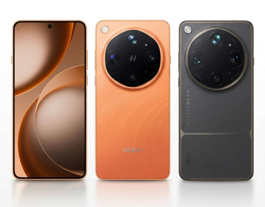 Both look sleek. | Image by Yogesh Brar on X - The Oppo Find X9 Ultra colors are here and it's difficult to ignore the Apple influence