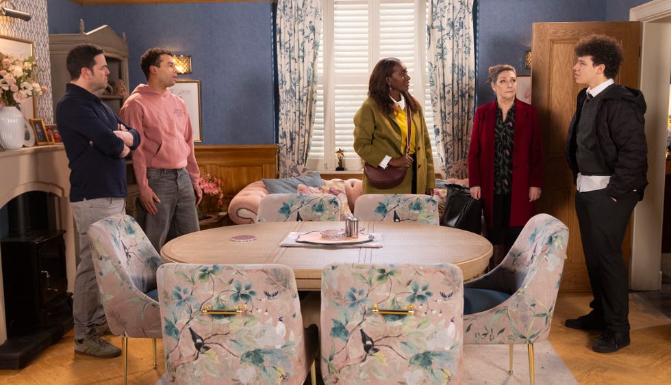 Maggie Driscoll, Melanie, Will Driscoll, Ben Driscoll, Coronation Street maggie driscoll, melanie, will driscoll, ben driscoll, coronation street