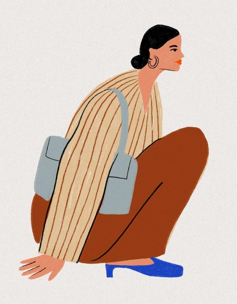 Philippa Coules illustrates the outfits she wishes she owned