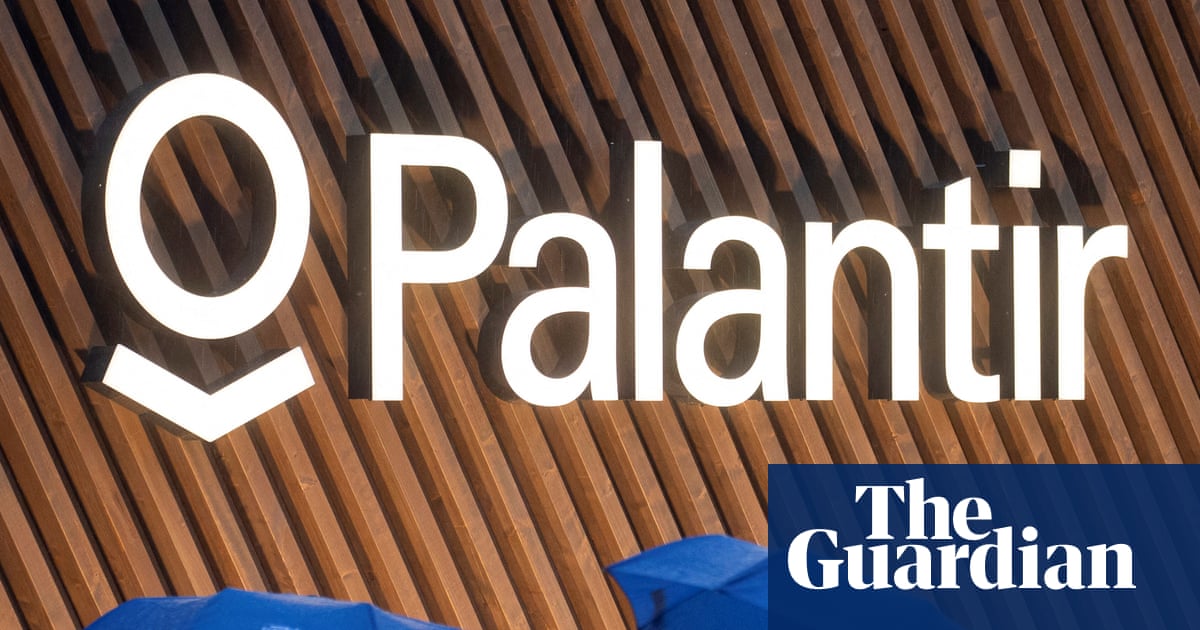 Alarm in health service over Palantir staff being given NHS email accounts | NHS