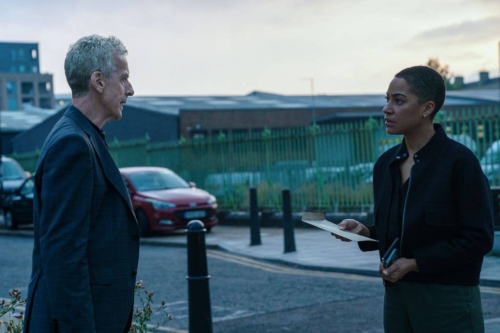Peter Capaldi and Cusho Jumbo in Criminal Record