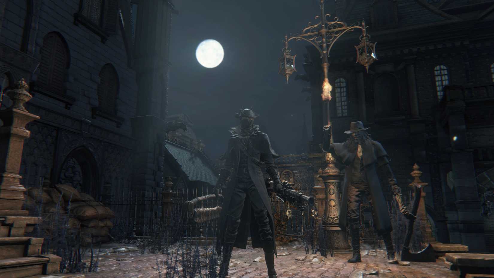 Image shows the BB PC Remaster of Bloodborne