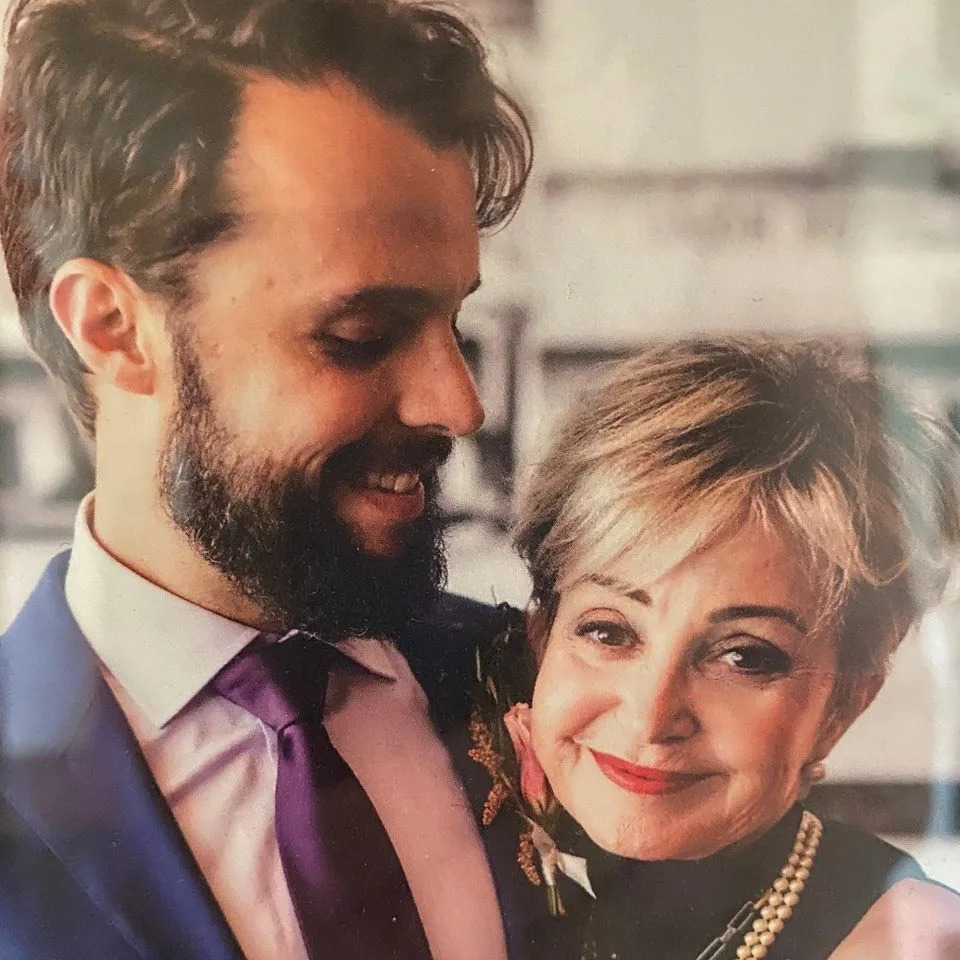 Annie Potts and her son Clay Senechal.Credit: Annie Potts Instagram