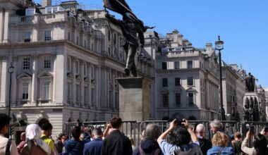 Banksy confirms he is behind statue which appeared overnight in central London – The Irish Times