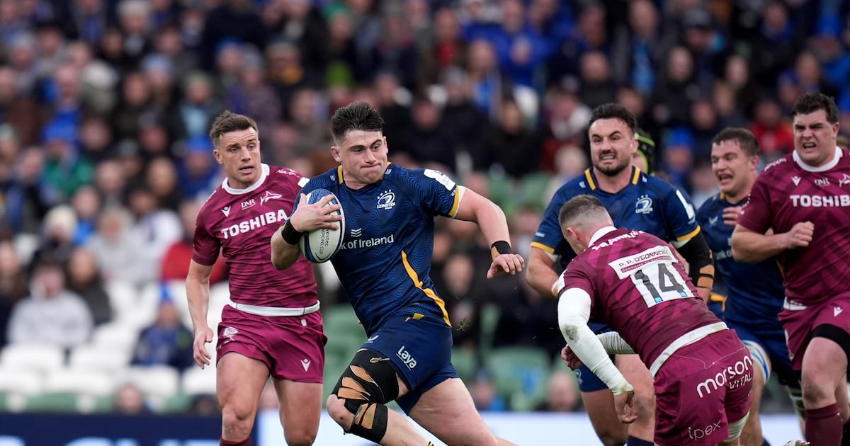 Leinster made to work hard for Champions Cup quarter-final win over Sale Sharks – The Irish Times