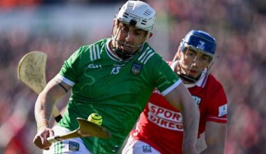 Aaron Gillane leads Limerick to first league title in three years with win over Cork