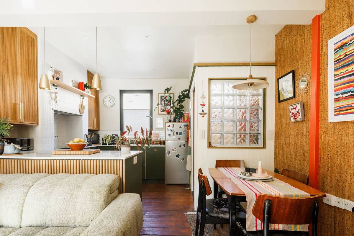 The kitchen in the Dublin home.