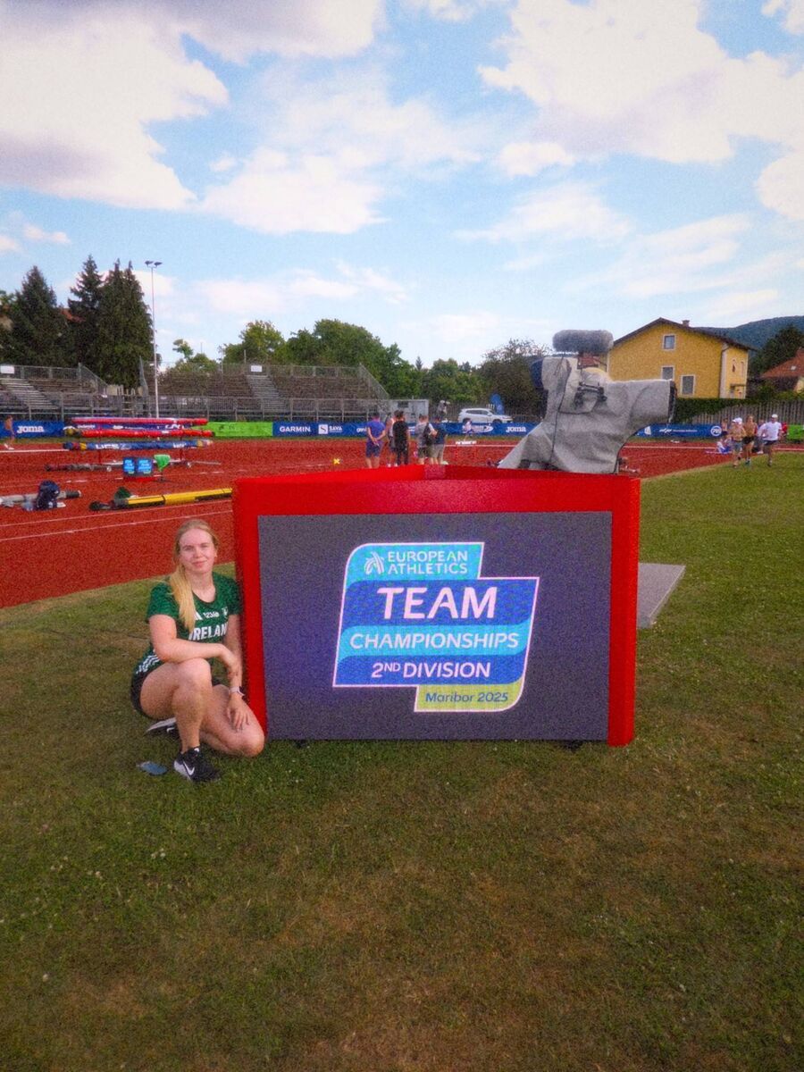 Clodagh Walsh represented Ireland at the European Athletics Team Championships in 2025.