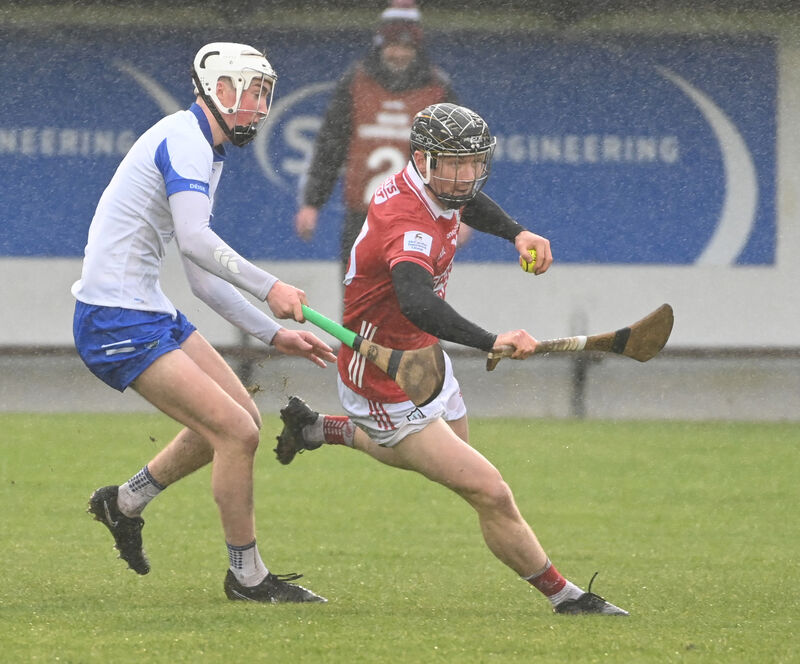 Cork's Cormac Murphy gets away from Waterford's Andrew Power. Picture: Eddie O'Hare