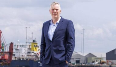 Café owned by partner of blocked Foynes Port CEO delivered food to protesters