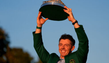 Rory McIlroy holds his nerve to become back-to-back Masters champion