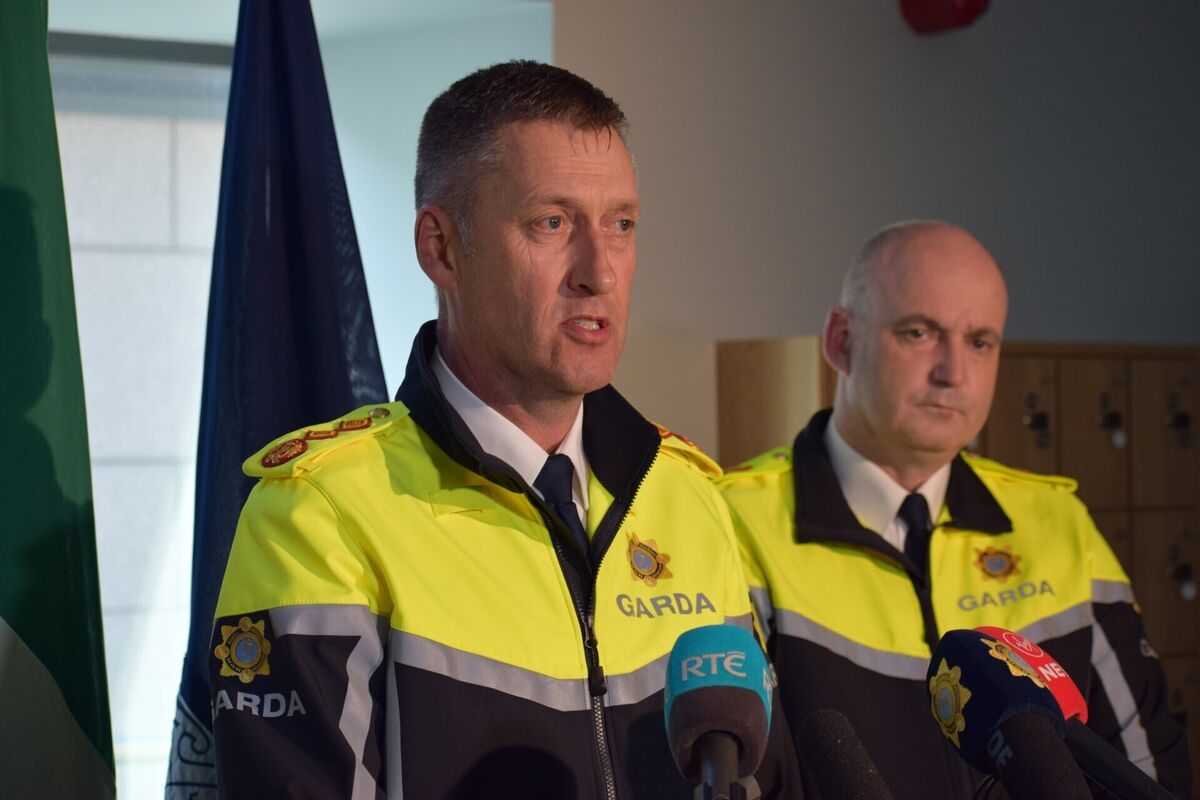 Garda Commissioner Justin Kelly speaking to the media at Garda Headquarters, Dublin. Picture: Cillian Sherlock/PA Wire