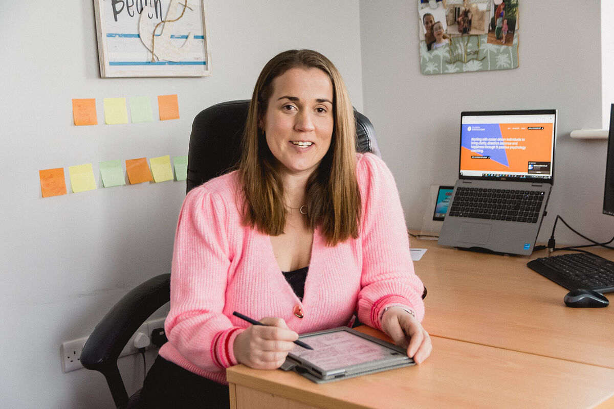 Coaching psychologist Emma Lynch: “The person you are at 40 is probably very different to who you were at 22, when you first embarked on your career. You can feel stuck if your job doesn’t align with your values anymore.”