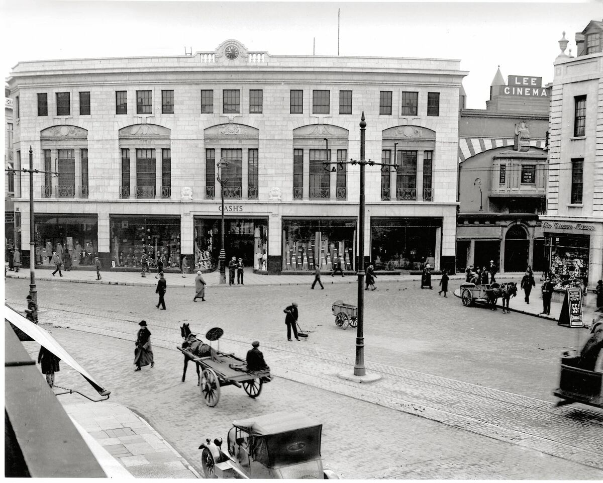 Cash cow? Henry Houghton Hill got the commission for Cash's (now Brown Thomas) after the Burning of Cork in December 1920, built  1925-26 (photo: Examiner Archive)