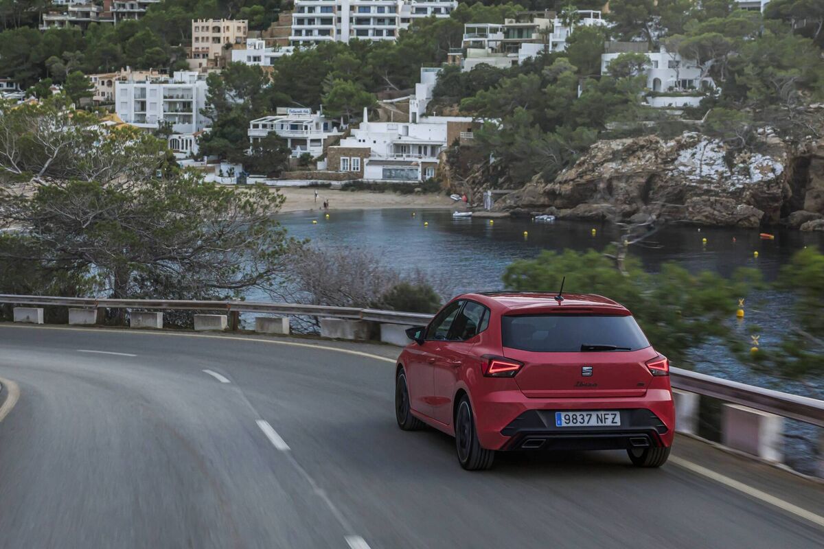 This Seat Ibiza is a turbocharged three-cylinder and, despite its size, is a zesty and feisty number.