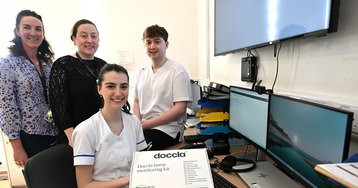 New 'virtual ward' at Cork hospital allows patients to be treated at home   