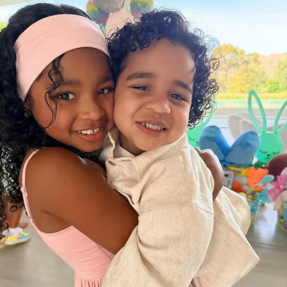 True Thompson and her brother TatumCredit: Khloe Kardashian/Instagram