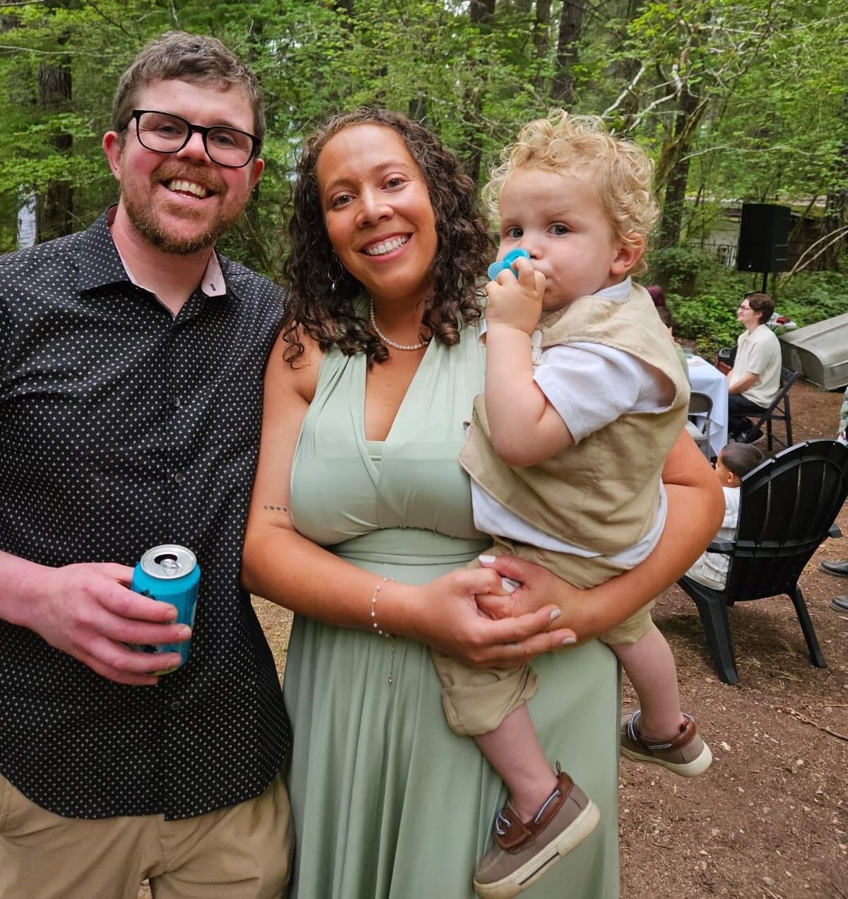 Charlie Beirne with his fiancée Taylor Nicole Walker and was the father of a two-year-old son, Shea