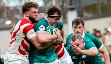 Ryan Baird takes on Japan