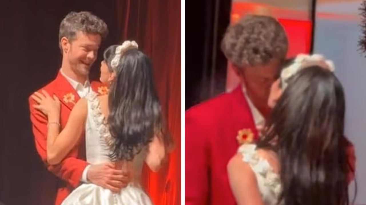 Jack Quaid weds The Boys co-star Claudia Doumit in Australia
