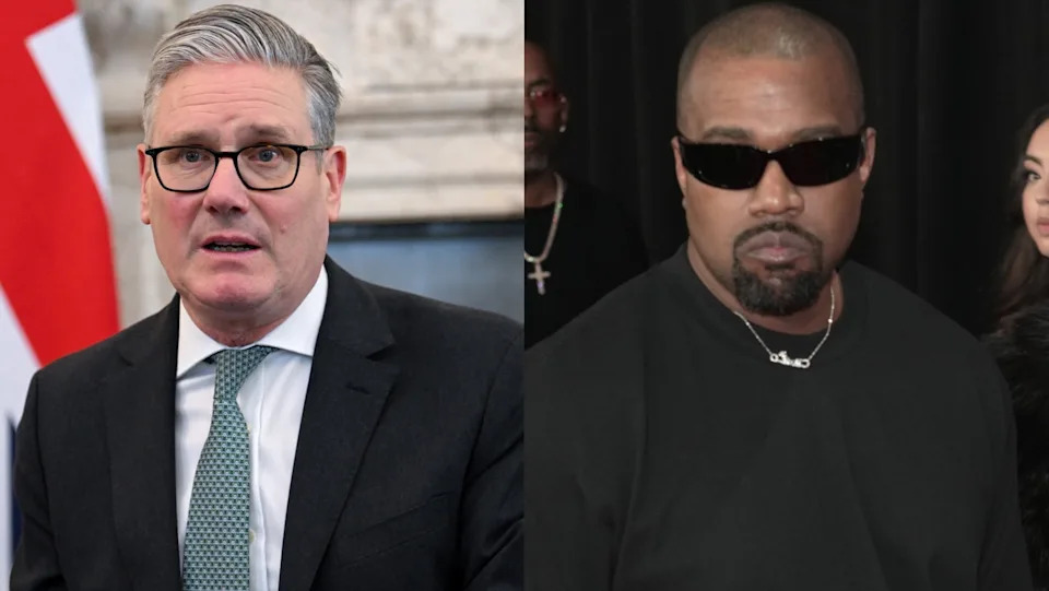 Keir Starmer and Kanye West