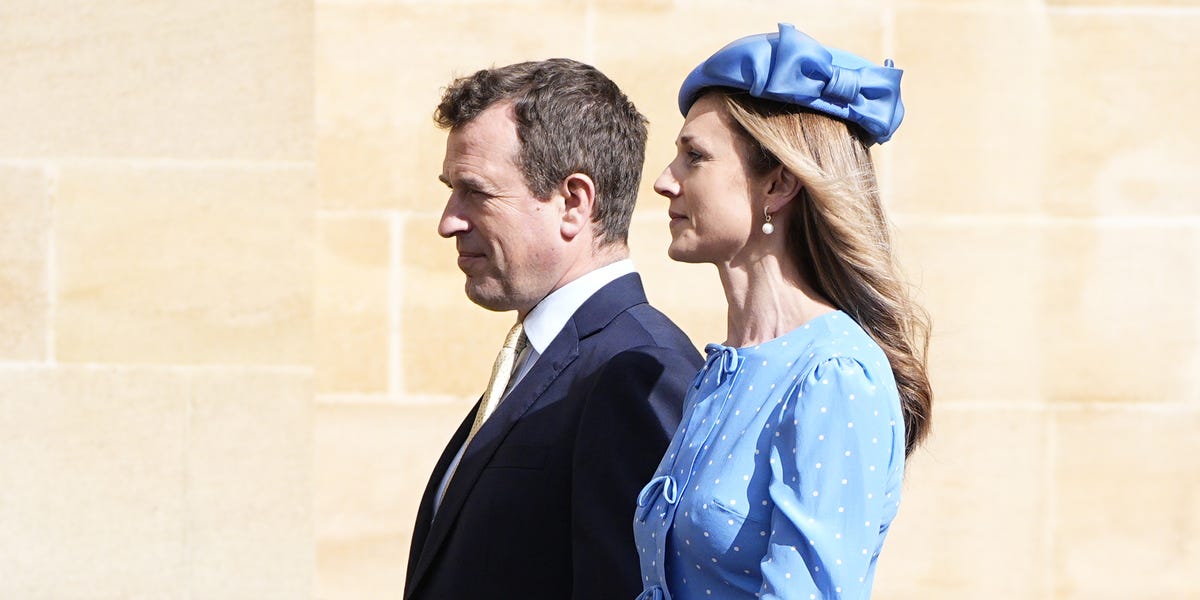 Peter Phillips’s Fiancée Harriet Sperling Attends Easter Sunday Service with the Royals for the First Time
