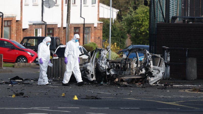 Dunmurry: Explosive device outside PSNI station ‘was sent sent to kill officers’
