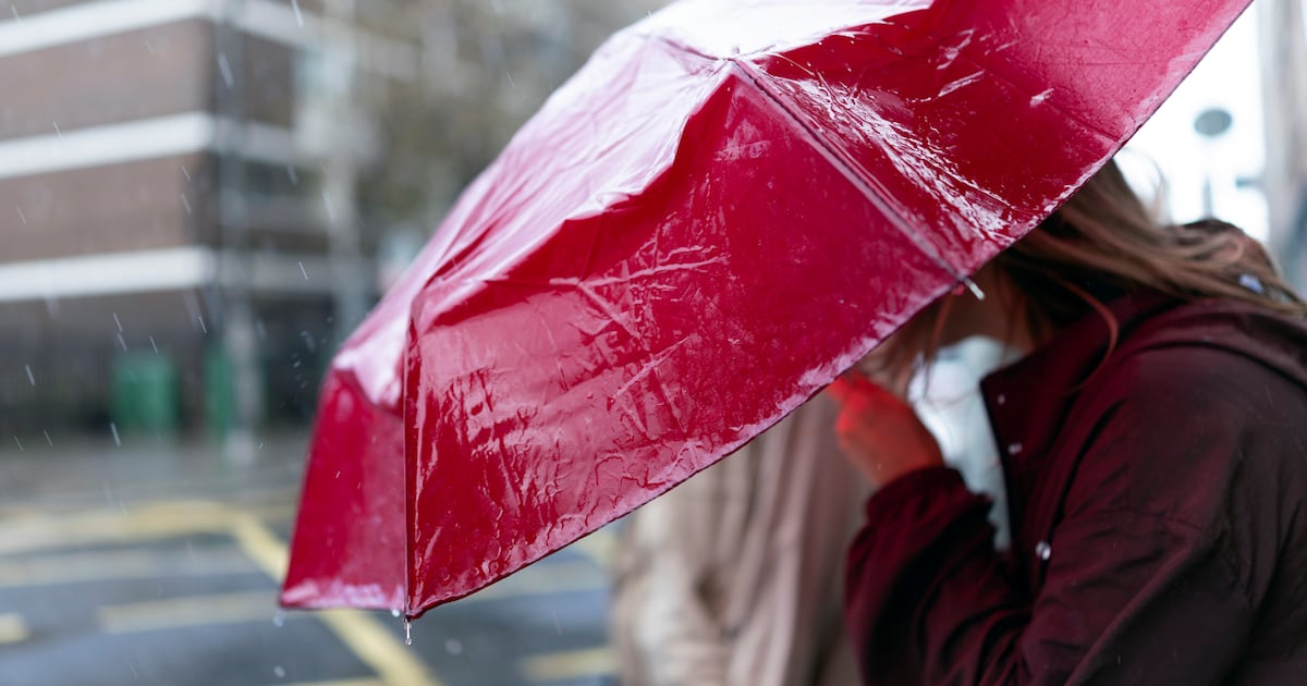 Met Éireann issues weather warnings for eight counties ahead of strong winds and heavy rain – The Irish Times