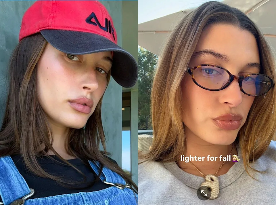 <p>Hailey Bieber</p>