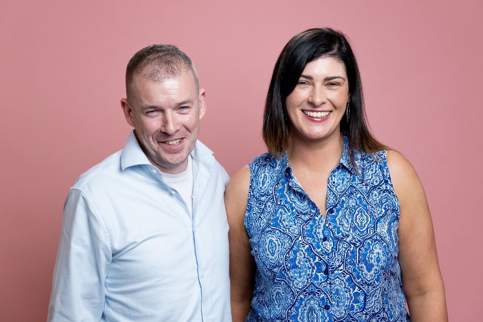 Emmett and Nikki.
Picture: RTÉ