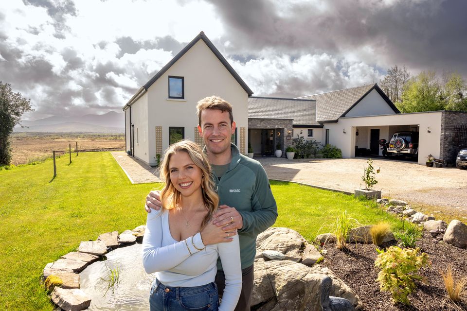 Toni and Fionán Walsh at their home in Co Kerry. Photo: Don MacMonagle