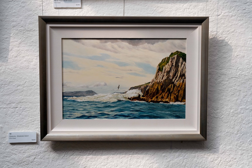 Paintings of landscapes.