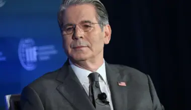 Scott Bessent, US Treasury Secretary, at an International Institute of Finance (IIF) event during the International Monetary Fund (IMF) and World Bank Spring meetings in Washington on April 14, 2026.