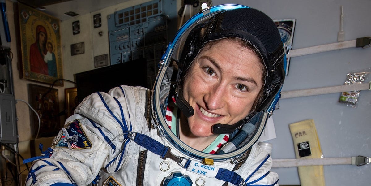 NASA Astronaut Christina Koch Talks Skincare, Sleep, and Space Travel in New Interview