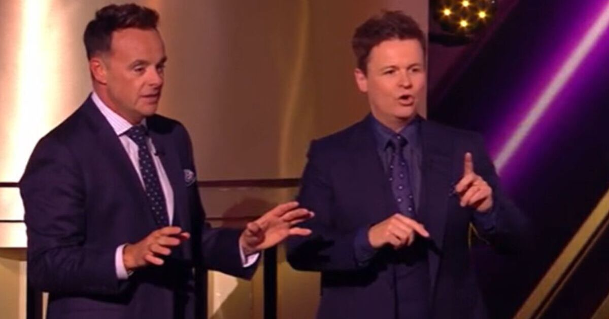 Ant and Dec halt BGT clash as they issue brutal I'm A Celeb dig | TV & Radio | Showbiz & TV