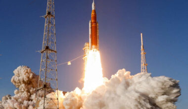 Artemis capsule boost puts astronauts moon-bound for record-breaking journey