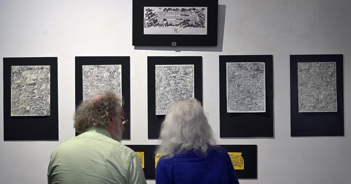 'Is This Art?': Mulberry Art Studios' newest exhibition features cryptic art from telephone poles | Entertainment