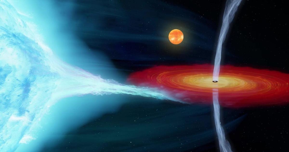Astronomers measure black hole jet power for first time | National