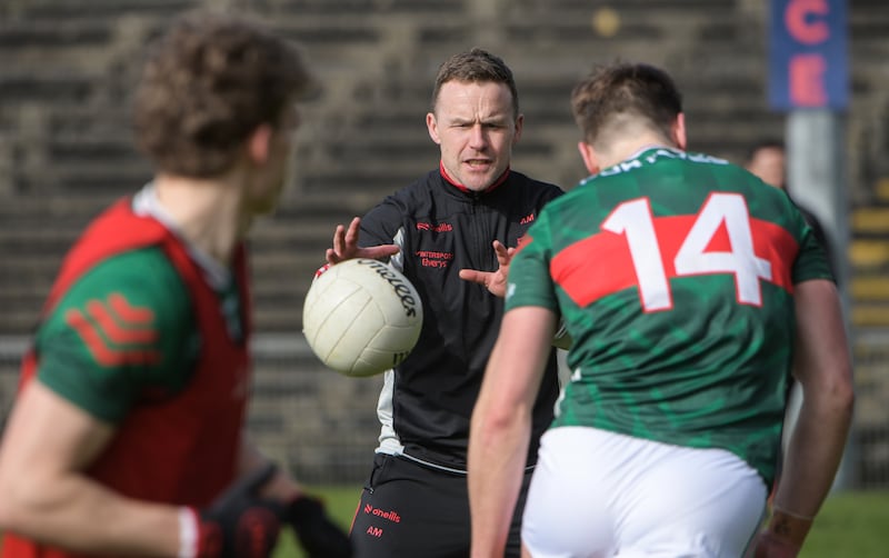 Andy Moran was appointed manager last August for a three-year term. Photograph: Andrew Paton/INPHO