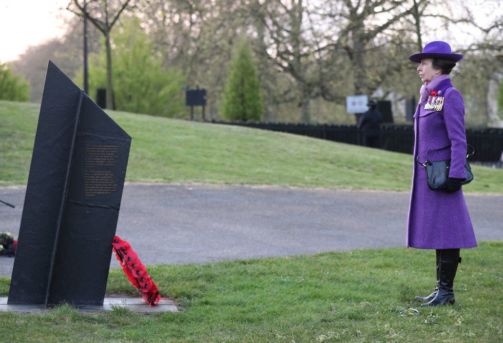 Princess Anne, Princess Royal Commemorates Anzac Day