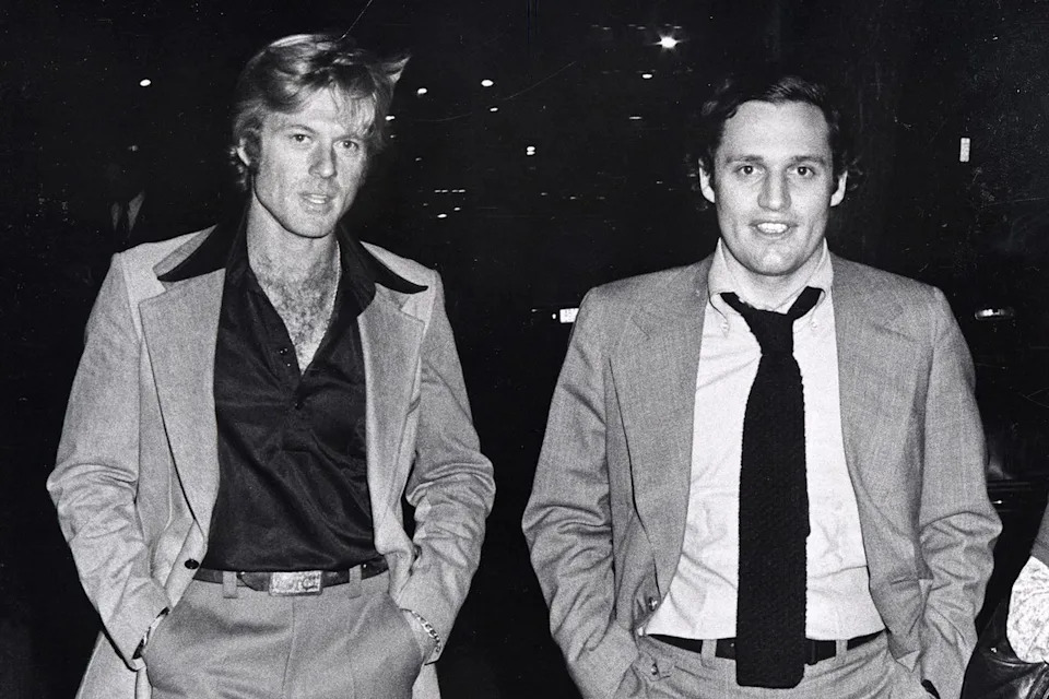 Robert Redford (left) and Bob WoodwardCredit: Ron Galella Collection via Getty
