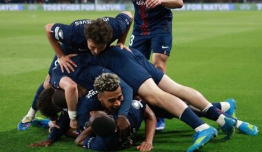 Paris Saint-Germain edge Champions League blockbuster to take slender lead to Bayern Munich after nine-goal thriller