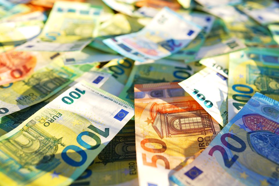 The best-paid banker got a €15.4m bonus in 2023, on top of his €1.5m salary. Stock image: Getty