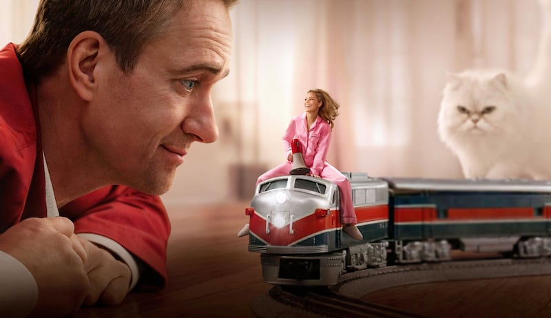 The Miniature Wife: Matthew Macfadyen and Elizabeth Banks. Photograph: Sky